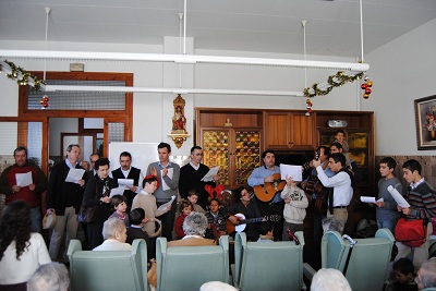 El Club Valldaura porta la joia del Nadal a l'Asil - Nadal 2012